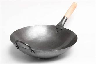 CHINESE WOK HAS TO BE FIRST HEATED THEN U HAVE TO POUR SOME OIL AND WIPE IT AND HEAT IT AGAIN ,SAME AFTER EACH USE, DISHWASHER IS NOT ALLOWE